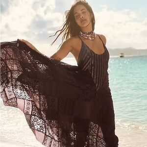 Free People FP One Aurella Maxi in Black Size XS